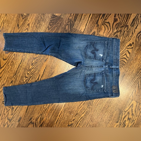 New AG Nolan Relaxed Slim Jeans size 31. Anthropologie. Dark wash. Ankle length - Picture 3 of 13